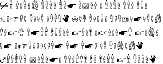 FF Dingbats 2.0 Human