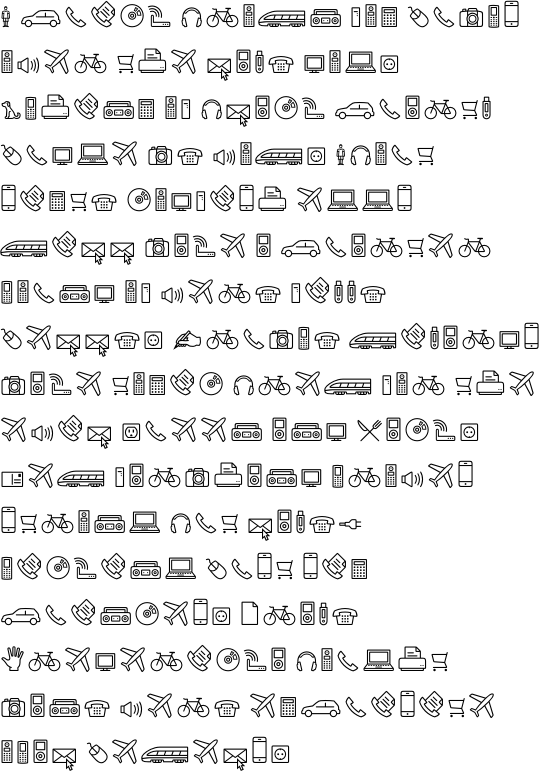 FF Dingbats 2.0 Strong Forms