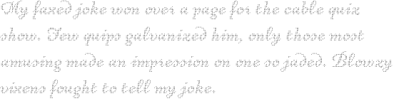 FF Nelio Square Script OT Light