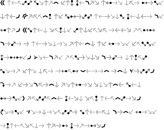 FF Dingbats 2.0 Arrows Two