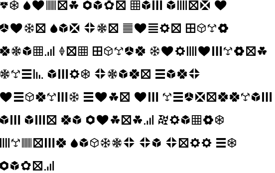 FF Dingbats 2.0 Mixed Forms