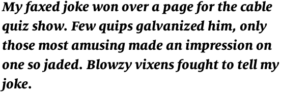 FF Milo Serif OT Extra Bold Italic