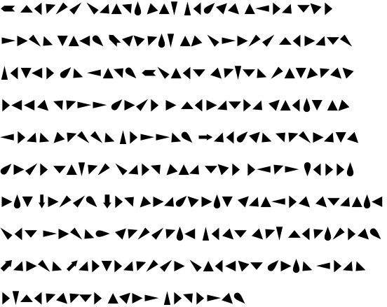 FF Dingbats 2.0 Arrows Three
