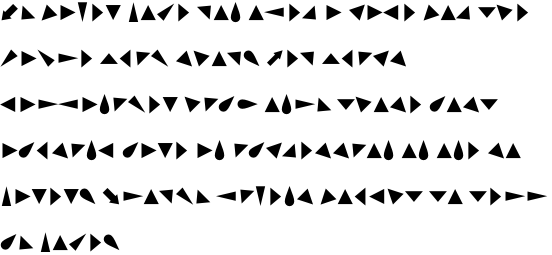 FF Dingbats 2.0 Arrows Three