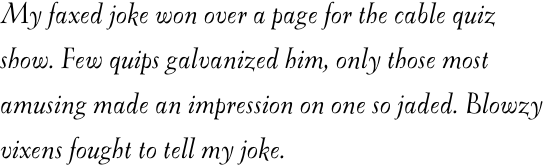 FF Oneleigh Pro Regular Italic