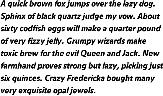FF Balance Pro Black Italic