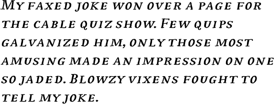 MVB Aunt Mildred Bold Italic SC OT
