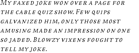 MVB Aunt Mildred Italic SC OT