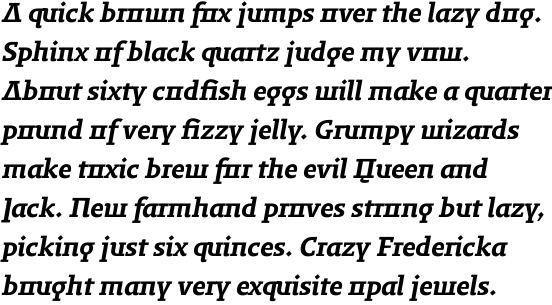 Regime Medium Italic Alt