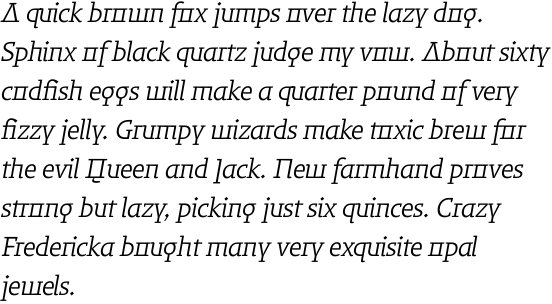 Regime Regular Italic Alt