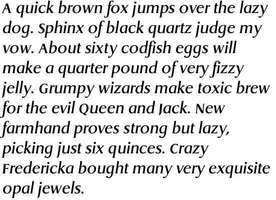 Dragon CE Medium Italic OT