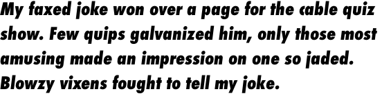 Futura CE Condensed Extra Bold Oblique OT