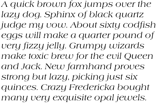 Americana Regular Italic OT