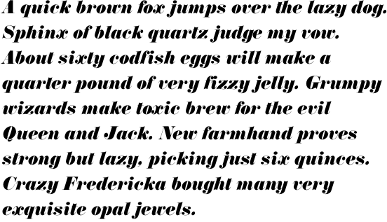 Annlie Extra Bold Italic OT