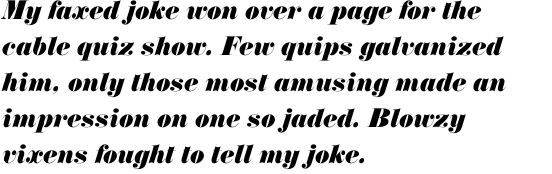 Annlie Extra Bold Italic OT