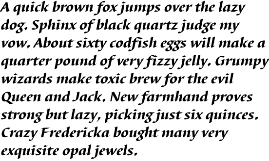 Barbedor Black Italic OT