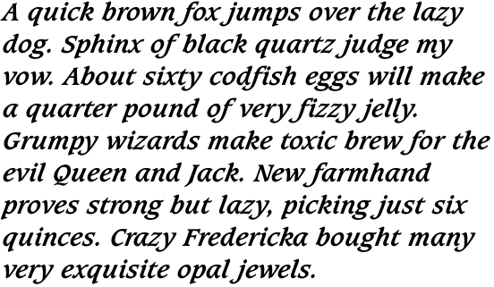 Caxton Bold Italic OT