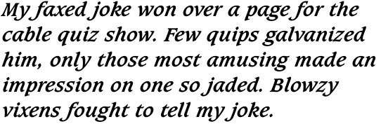 Caxton Bold Italic OT