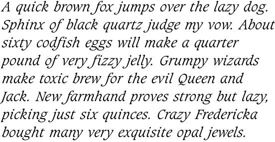 Caxton Light Italic OT