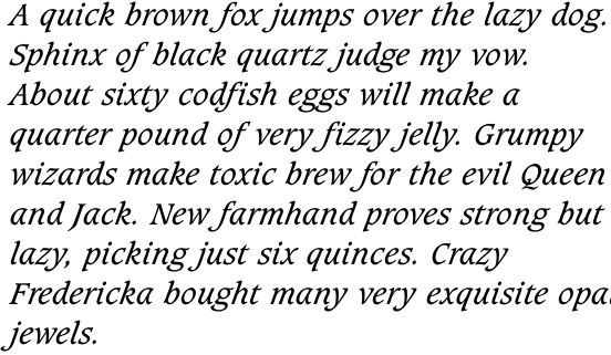 Caxton Book Italic OT