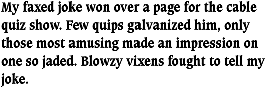 Caxton Condensed Extra Bold OT