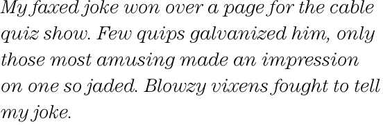 ITC Century Light Italic OT