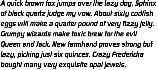 Digital Sans Bold Italic OT