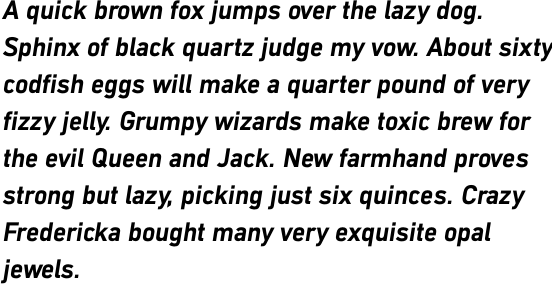 DIN Mittel Bold Italic OT