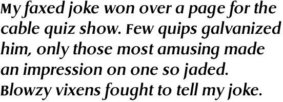 Dragon Demi Bold Italic OT