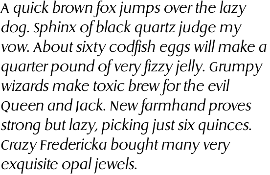 Dragon Light Italic OT