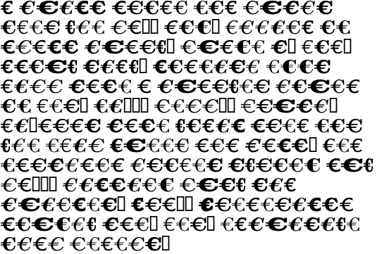 Euro Serif Three OT