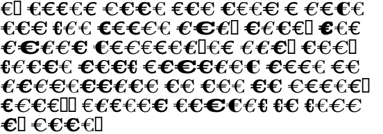 Euro Serif Three OT