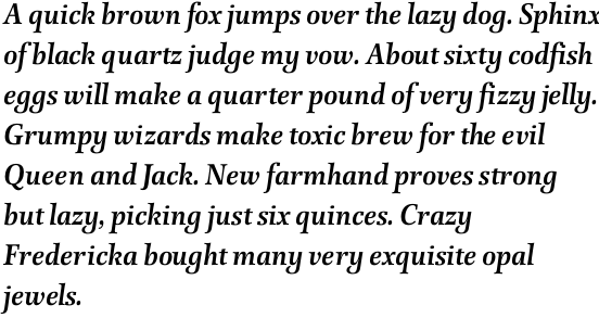Forlane Semi Bold Italic OT