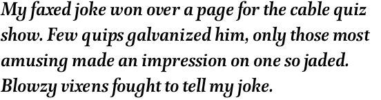 Forlane Semi Bold Italic OT