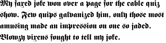 Fraktur Bold OT