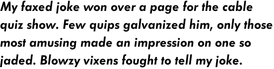 Futura Demi Bold Oblique OT