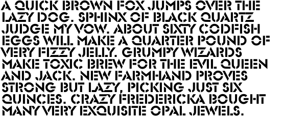 Glaser Stencil OT