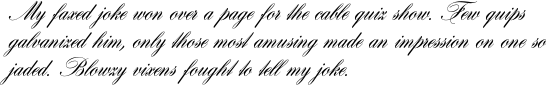 Hogarth Script OT