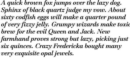 ITC Jamille Bold Italic OT