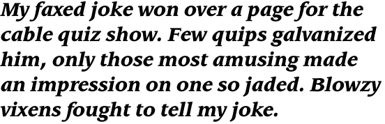 ITC Leawood Black Italic OT