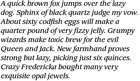 ITC Leawood Medium Italic OT