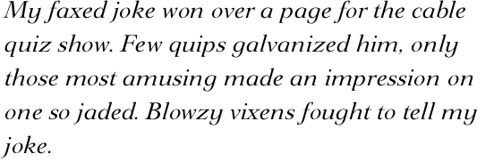 Lingwood Regular Italic OT