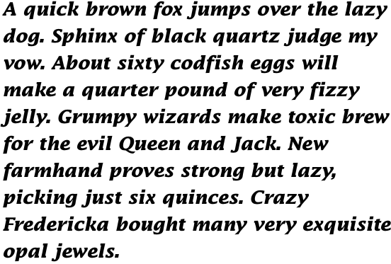 Lucida Bold Italic OT