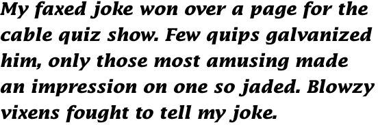 Lucida Bold Italic OT