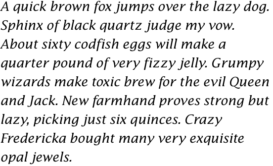 Lucida Roman Italic OT