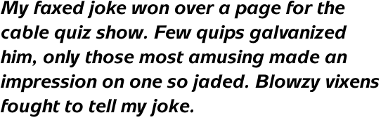 ITC Mixage Bold Italic OT