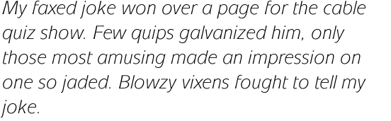 ITC Mixage Book Italic OT