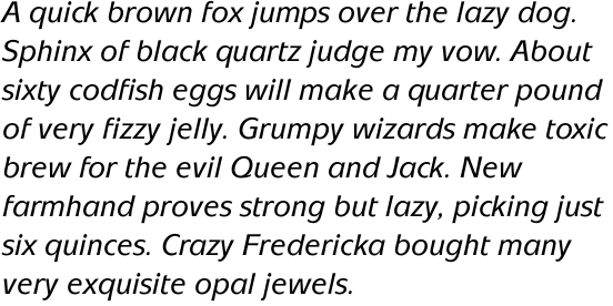 ITC Mixage Medium Italic OT