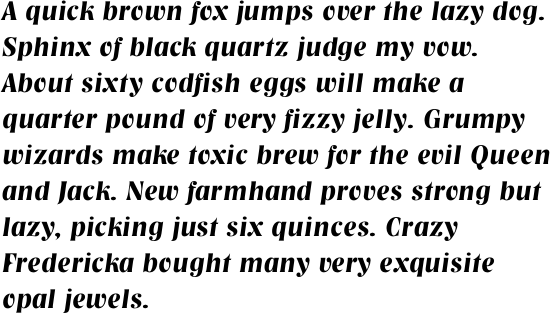 Nashville Demi Bold Italic OT