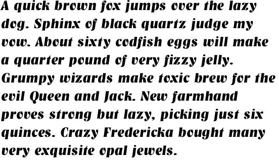 Nashville Bold Italic OT